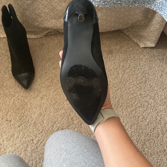 Black boot heels - Picture 4 of 5